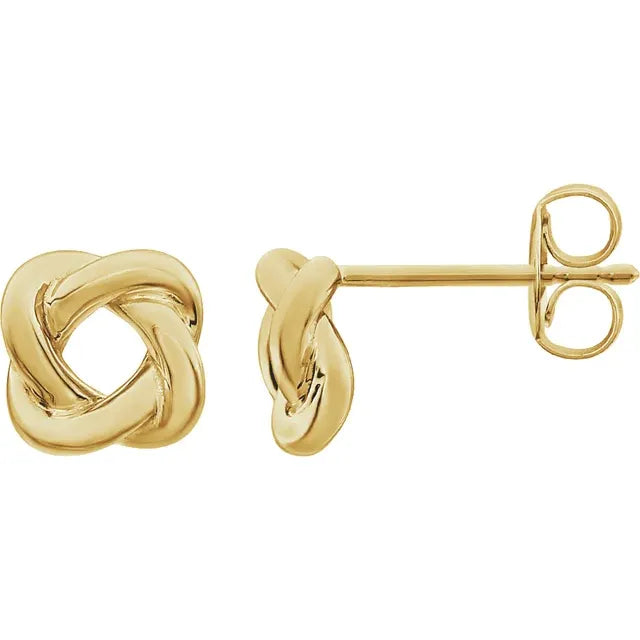 Four Square Knot Earrings